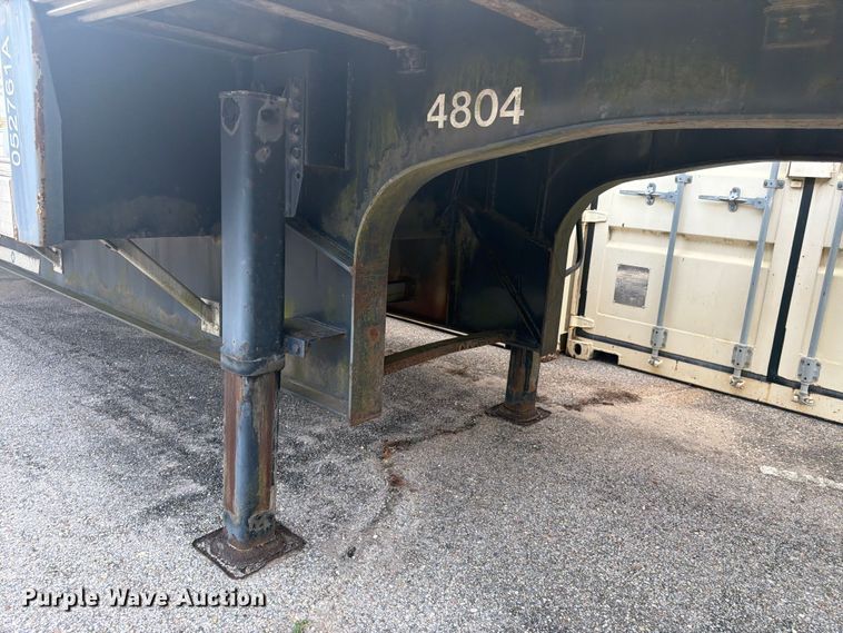 image for item FN2044 2005 Great Dane GPDLWSAR drop deck trailer