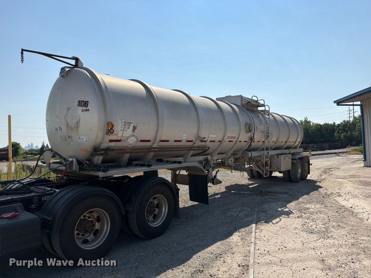 2014 Tytal tank trailer