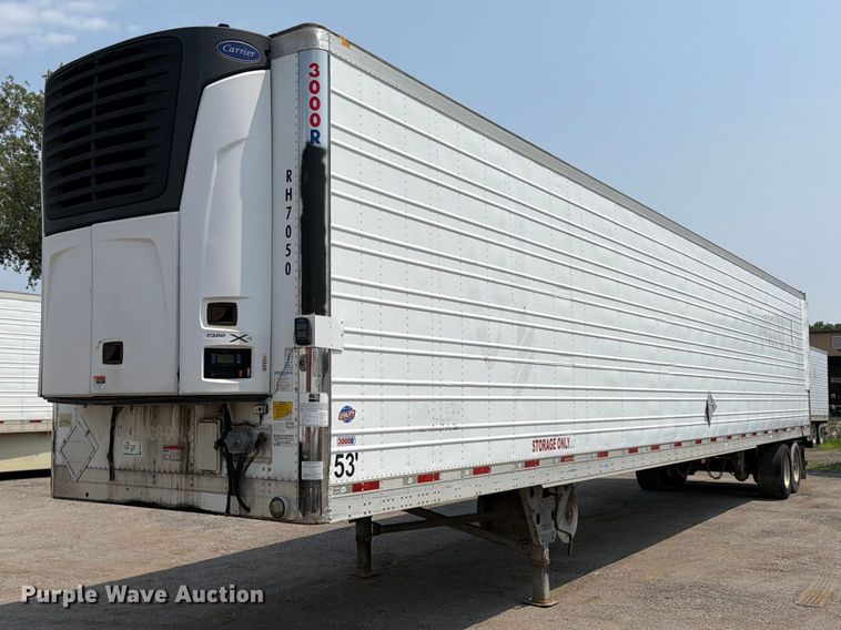 2016 Utility VS2RA refrigerated van trailer