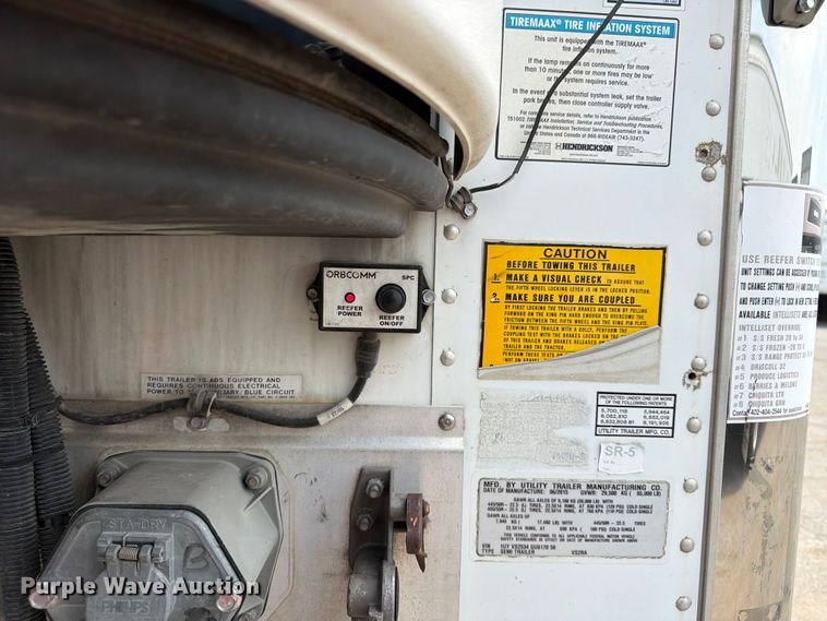 image for item FP4019 2016 Utility VS2RA refrigerated van trailer