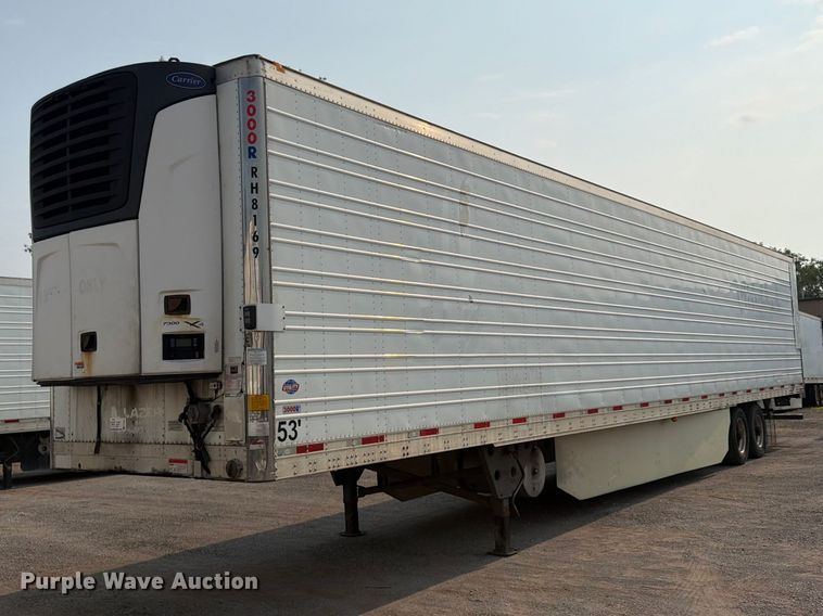 2018 Utility VS2RA refrigerated van trailer
