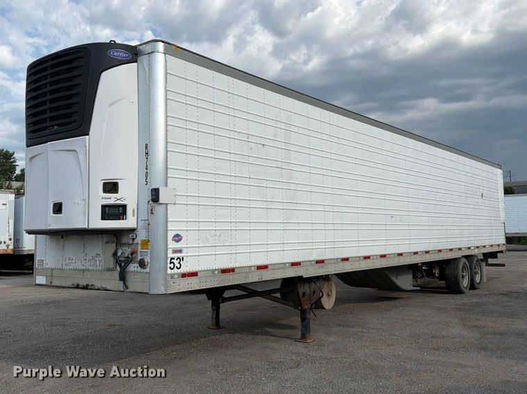 2016 Utility VS2RA refrigerated van trailer