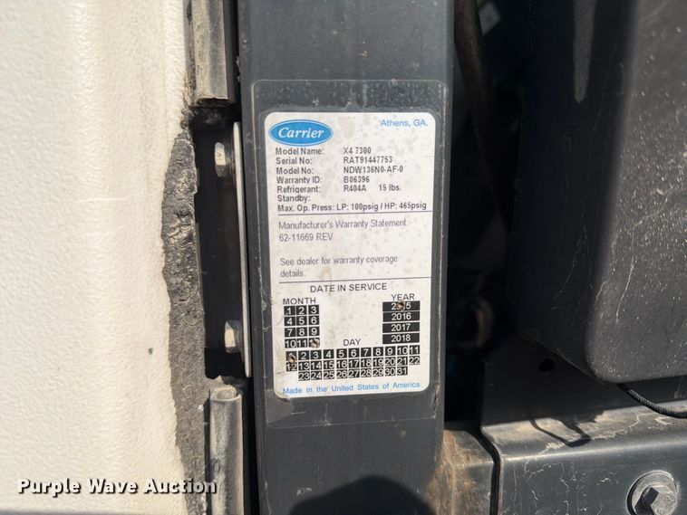 image for item FP4027 2016 Utility VS2RA refrigerated van trailer