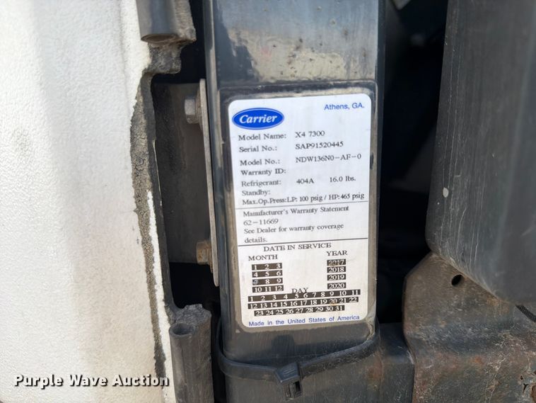 image for item FP4030 2018 Utility VS2RA refrigerated van trailer