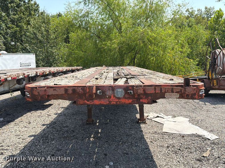 image for item FT6174 1974 Transcraft flatbed trailer