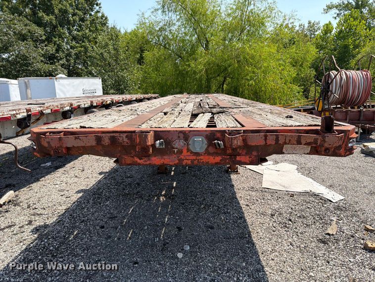 image for item FT6174 1974 Transcraft flatbed trailer