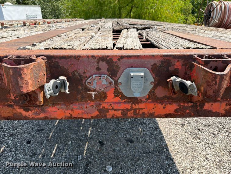 image for item FT6174 1974 Transcraft flatbed trailer
