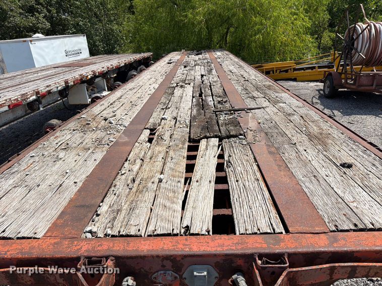 image for item FT6174 1974 Transcraft flatbed trailer