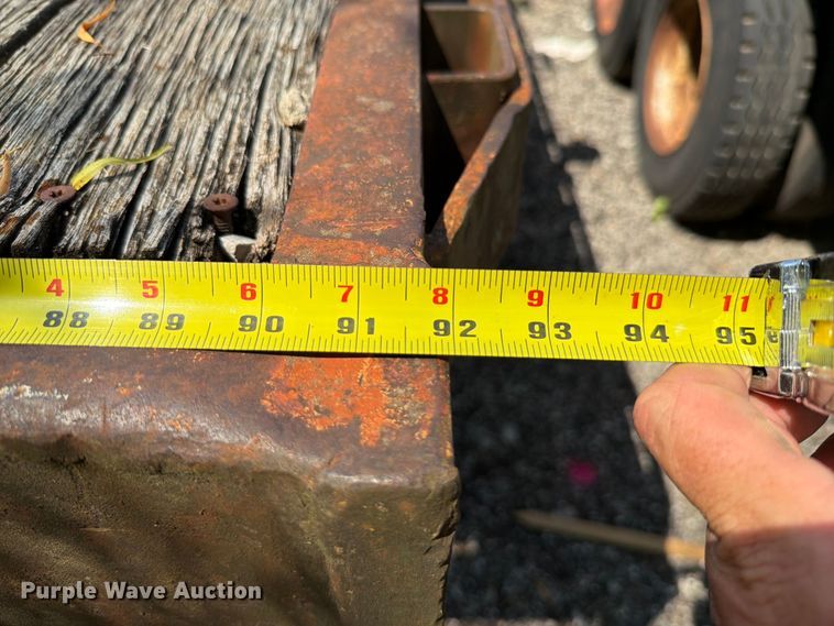 image for item FT6174 1974 Transcraft flatbed trailer