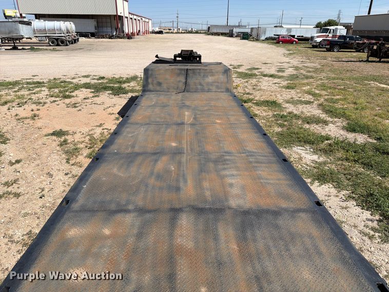 image for item NC9845 1980 Muv-All Trailer drop deck equipment trailer