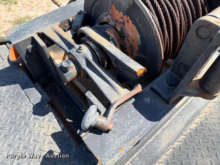 image for item NC9845 1980 Muv-All Trailer drop deck equipment trailer