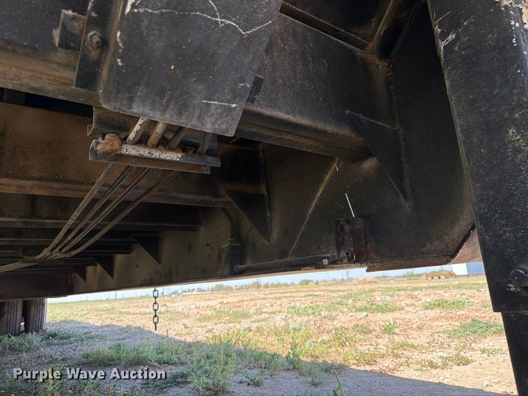image for item NC9845 1980 Muv-All Trailer drop deck equipment trailer