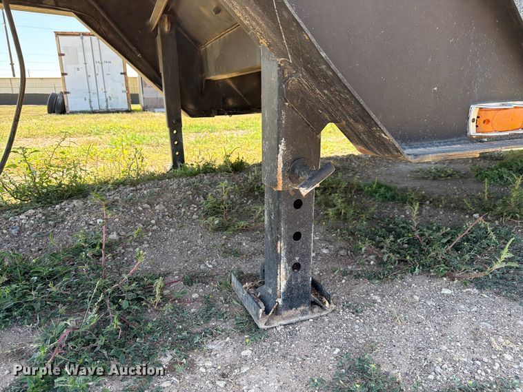 image for item NC9845 1980 Muv-All Trailer drop deck equipment trailer