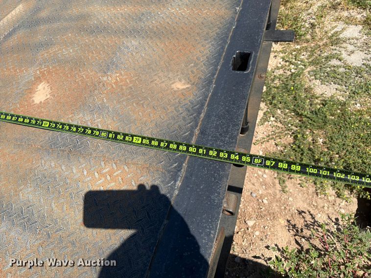 image for item NC9845 1980 Muv-All Trailer drop deck equipment trailer