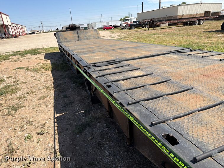 image for item NC9845 1980 Muv-All Trailer drop deck equipment trailer