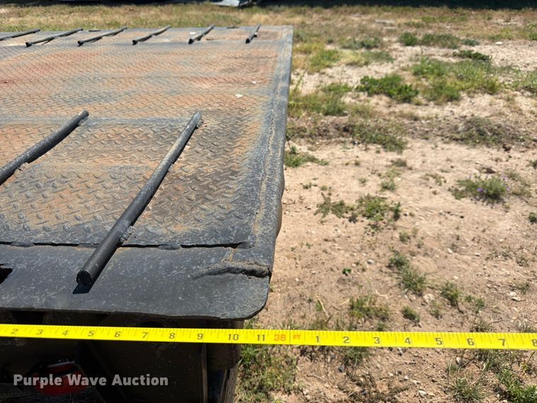 image for item NC9845 1980 Muv-All Trailer drop deck equipment trailer