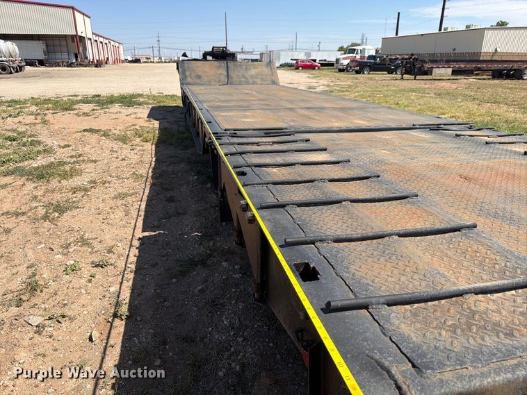 image for item NC9845 1980 Muv-All Trailer drop deck equipment trailer