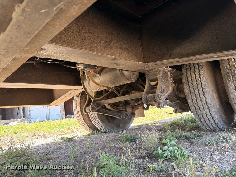 image for item NC9845 1980 Muv-All Trailer drop deck equipment trailer