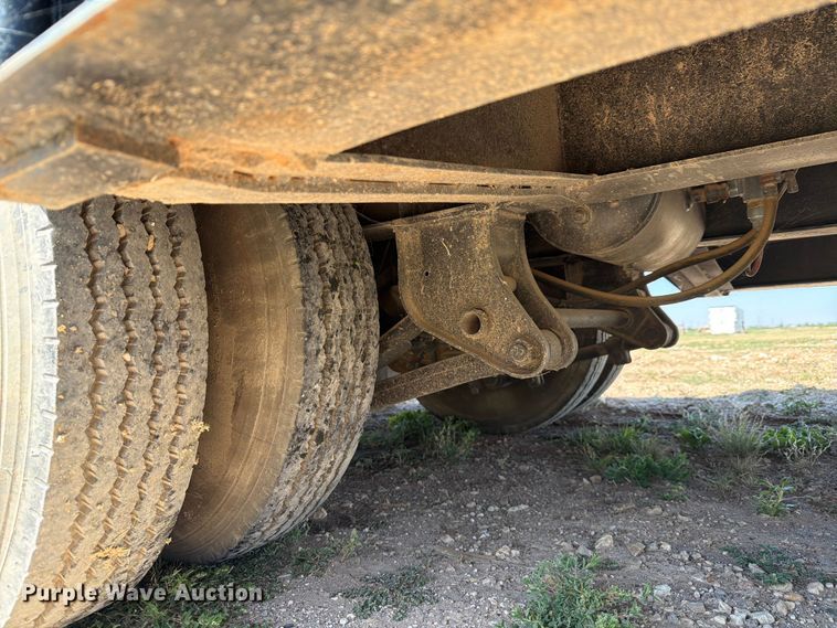 image for item NC9845 1980 Muv-All Trailer drop deck equipment trailer
