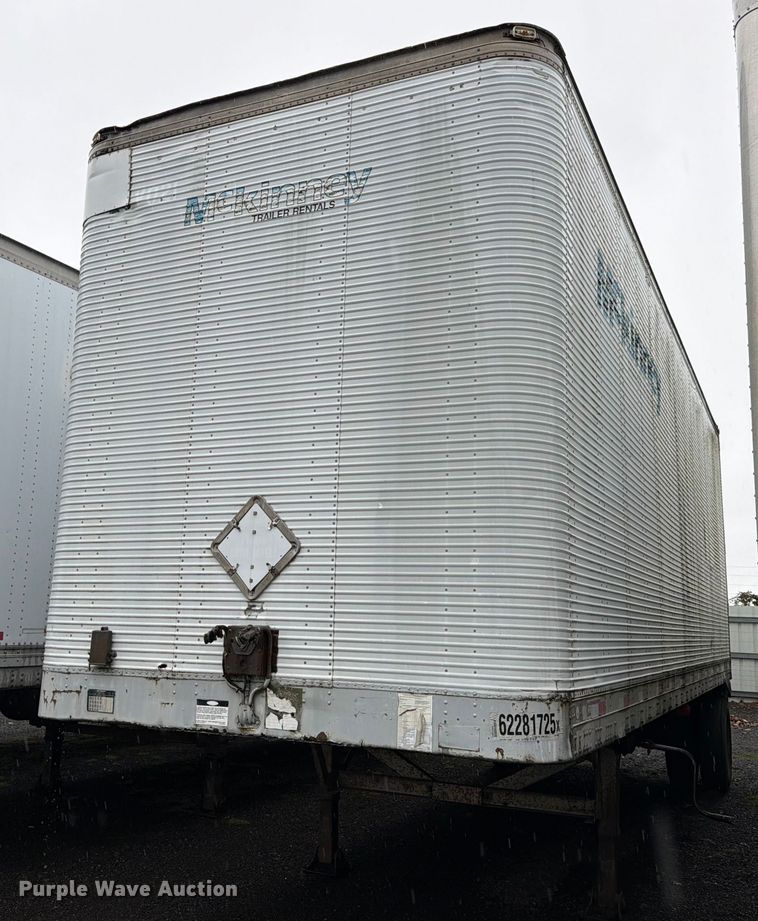 image for item YA1828 Fruehauf dry van trailer