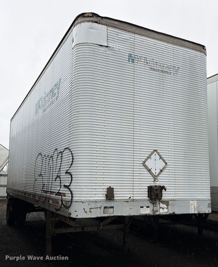 image for item YA1828 Fruehauf dry van trailer