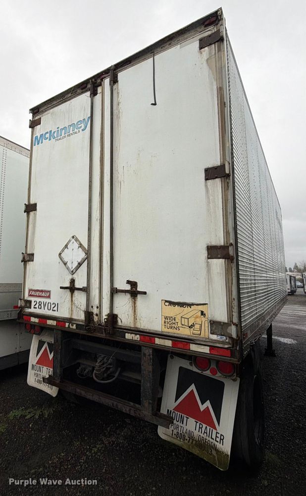 image for item YA1828 Fruehauf dry van trailer