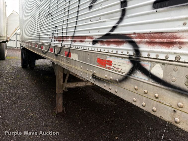 image for item YA1828 Fruehauf dry van trailer