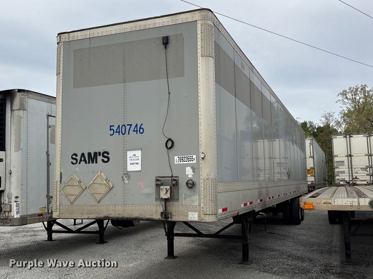 image for item YA2436 2014 Wabash DVHDHPC dry van trailer
