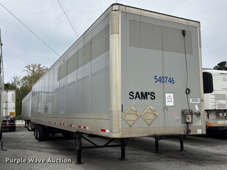 image for item YA2436 2014 Wabash DVHDHPC dry van trailer