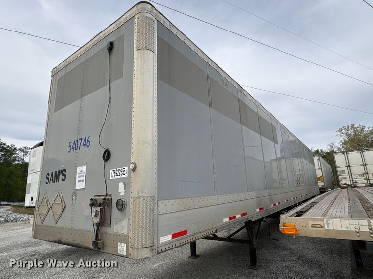 image for item YA2436 2014 Wabash DVHDHPC dry van trailer