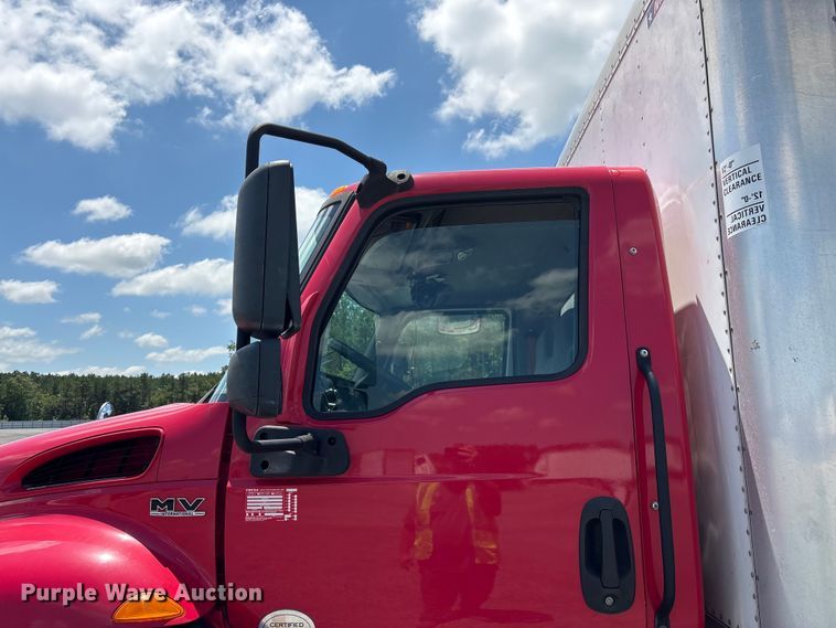 image for item YA2615 2020 International MV607 box truck