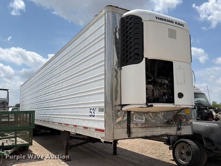 image for item YA3001 2008 Utility refrigerated van trailer