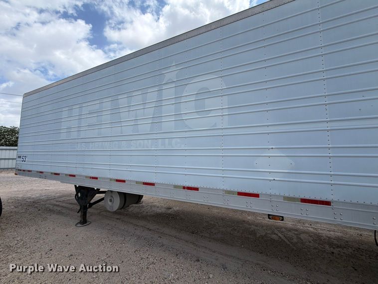 image for item YA3001 2008 Utility refrigerated van trailer