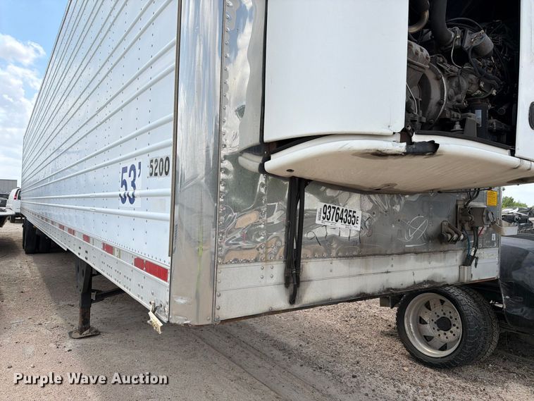image for item YA3001 2008 Utility refrigerated van trailer