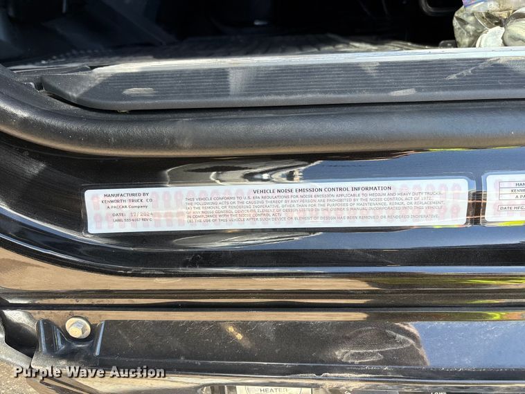 image for item YA3794 2025 Kenworth W990 semi truck
