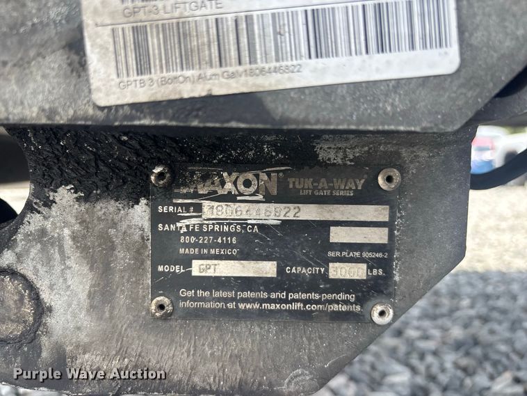 image for item YA3997 2019 International 4300 refrigerated truck