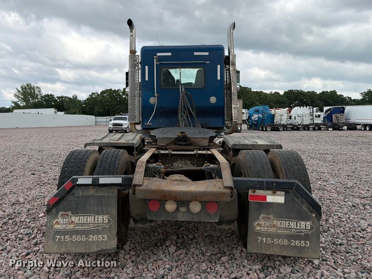 image for item YA4011 2014 Kenworth W9 semi truck