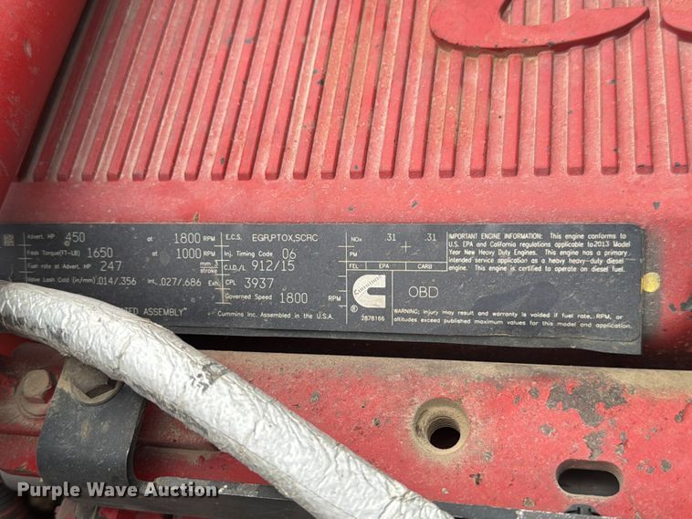 image for item YA4011 2014 Kenworth W9 semi truck