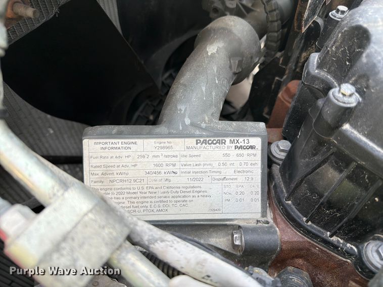 image for item YA4194 2023 Kenworth T880 semi truck