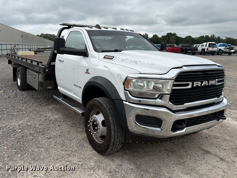 image for item YA4225 2019 RAM 5500HD rollback truck