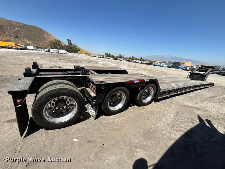 image for item YA4298 2025 Alpha A90JDGC lowboy equipment trailer