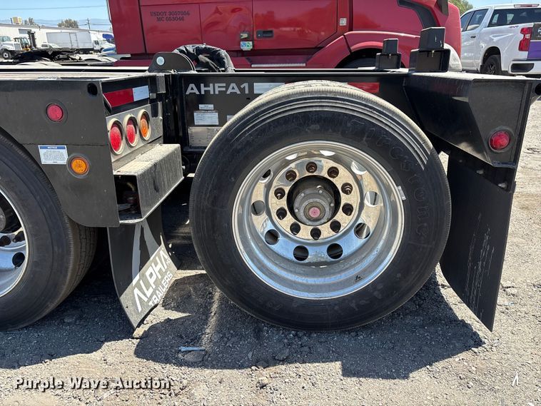 image for item YA4298 2025 Alpha A90JDGC lowboy equipment trailer