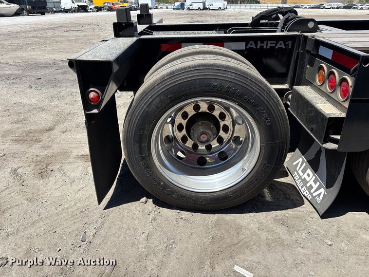image for item YA4298 2025 Alpha A90JDGC lowboy equipment trailer