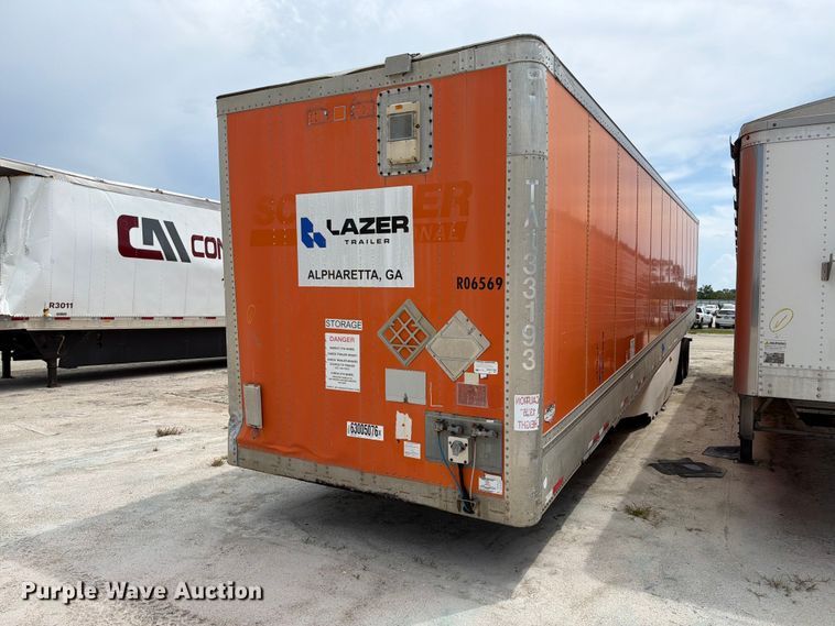 2012 Wabash DVHDHPC dry van trailer