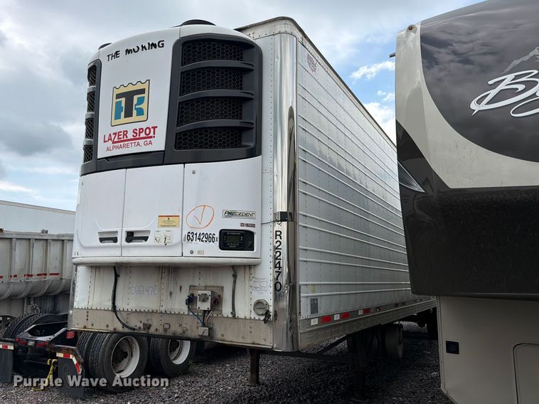 image for item YA4335 2018 Wabash  RFALSHA refrigerated van trailer