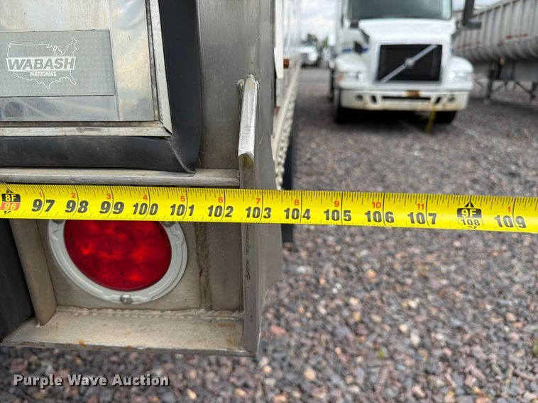 image for item YA4335 2018 Wabash  RFALSHA refrigerated van trailer
