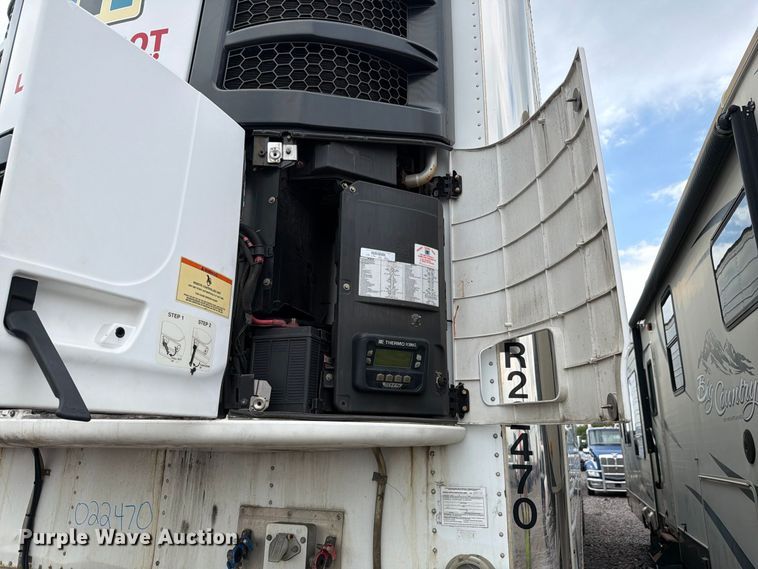 image for item YA4335 2018 Wabash  RFALSHA refrigerated van trailer