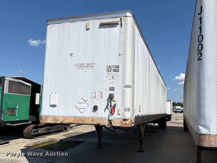 2000 Hyundai Translead VI2530152JS dry van trailer