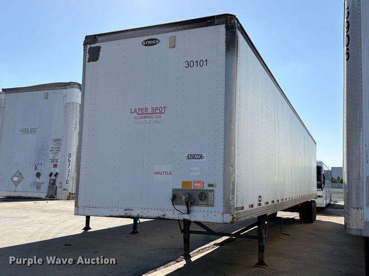 2008 Strick dry van trailer