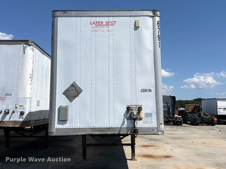 image for item YA4434 2005 Wabash dry van trailer